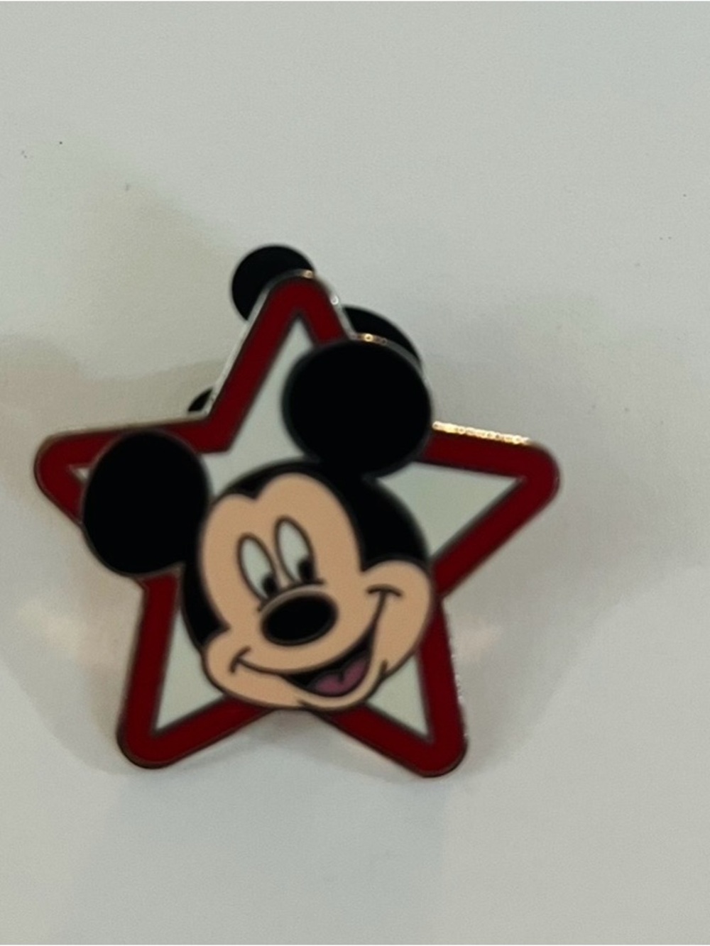 Disney Mickey Mouse In A Star Pin